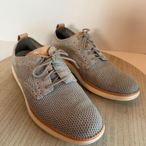 Cole Haan OriginalGrand Knit Oxford Shoes Men’s 8M Gray Lightweight Comfort